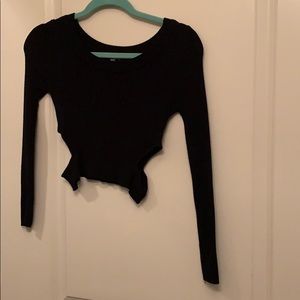 🔥Sexy Charolette Russe Crop Top Sweater🔥